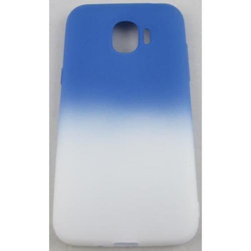 Coque Samsung Galaxy J2/ J2 Pro 2018 Bleu Et Blanc