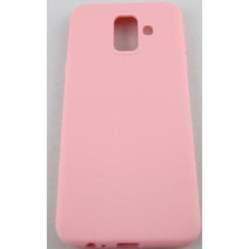 Protection Pour Samsung Galaxy A6 2018 En Silicone Semi Rigide Rose