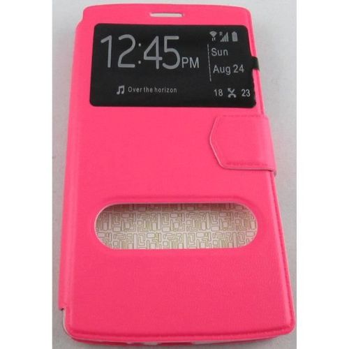 Étui Portefeuille Lg G4 Rose