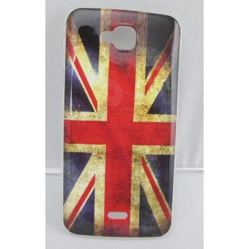 Coque Wiko Slide Drapeau Anglais Usé