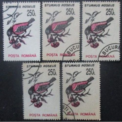 Roumanie N°4074 X 5 Oblitéré