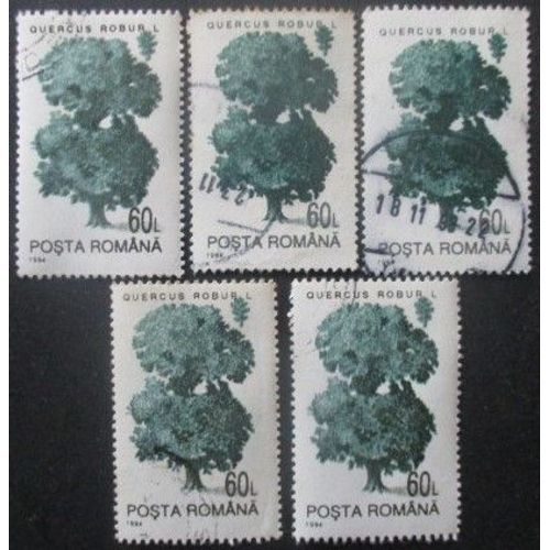Roumanie N°4163 X 5 Oblitéré