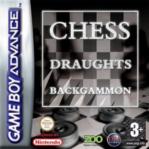 Pack 3 Jeux - Backgamonn - Chess - Draughts Game Boy Advance