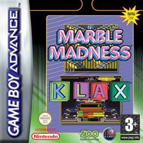 Pack 2 Jeux - Marble Madness - Klax Game Boy Advance