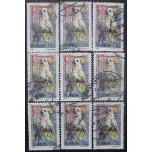 Roumanie N°4539 X 9 Oblitéré Cote 9€