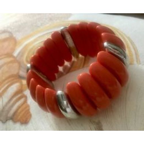 Bracelet Large Vintage Élastique
