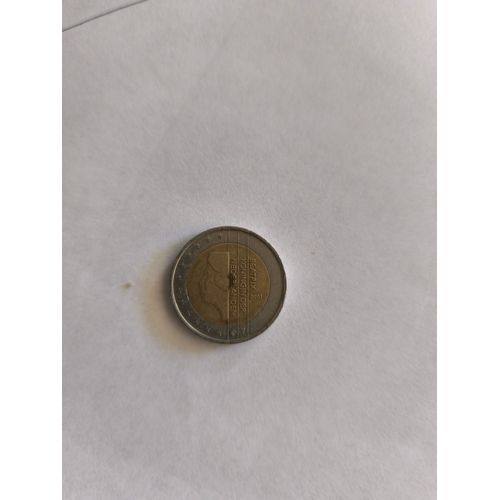 Pièce De 2 Euros Béatrix 2001