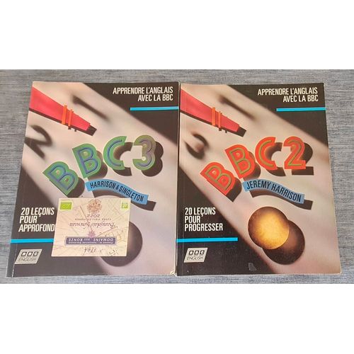 Lot 2 Livres Apprendre L'anglais Avec La Bbc Tomes 2 Et 3