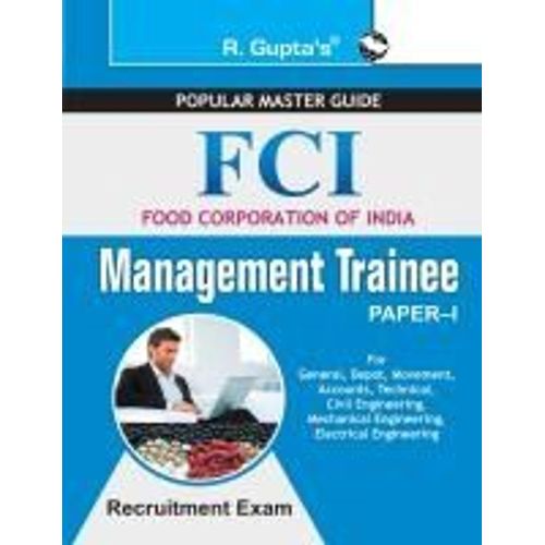 Fci-Management Trainee (Paper-I) Recruitment Exam Guide