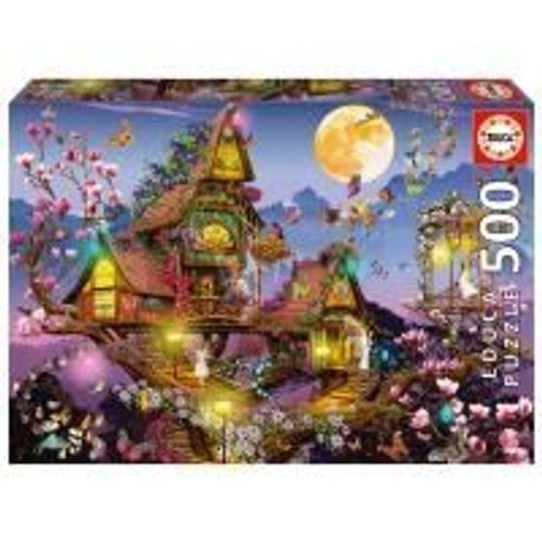 Puzzle - 500 Pièces - La Maison Des Fées - Educa