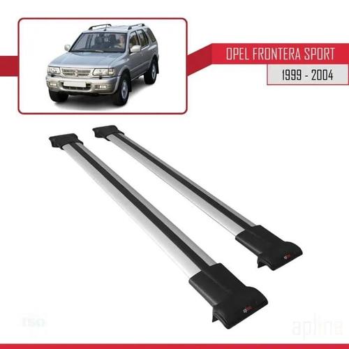 Compatible Avec Opel Frontera Sport 1999-2004 Barres De Toit Railing Porte-Bagages De Voiture Fly Modèle Gris