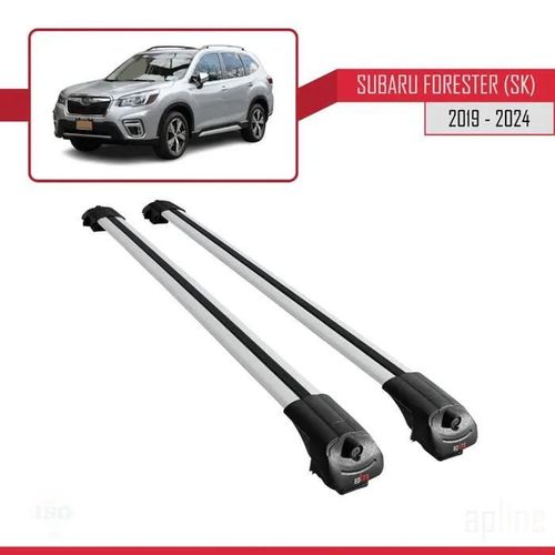 Compatible Avec Subaru Forester (Sk) 2019-2024 Barres De Toit Ace-1 Railing Porte-Bagages De Voiture Gris