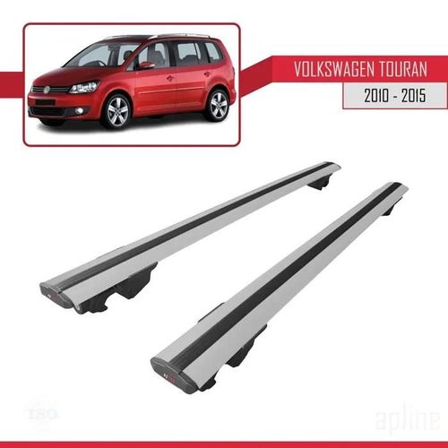 Porte-Bagages De Toit - Volkswagen - Hook - Aluminium - Gris - Charge Utile 300 Kg
