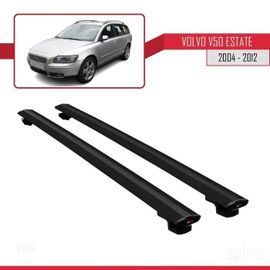 Barres De Toit - Volvo - Basic Modèle - Aluminium - Noir - Charge 300 Kg