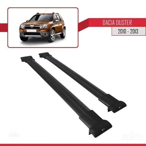 Compatible Avec Dacia Duster 2010-2013 Barres De Toit Fly Modèle Railing Porte-Bagages De Voiture Noir