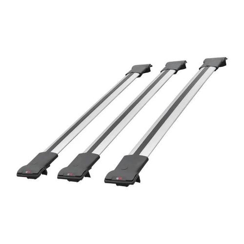 Barres De Toit - Fly - Suzuki Xl-7 1999-2006 - 3 Barres En Aluminium - Charge Utile 300 Kg - Gris