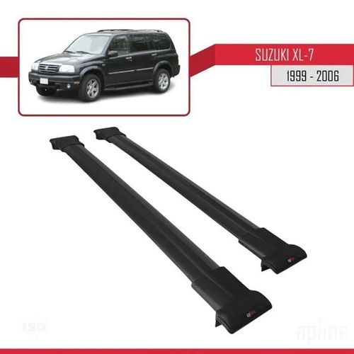 Barres De Toit - Fly - Modèle Noir - Compatible Suzuki Xl-7 1999-2006 - Aluminium - Charge Utile 300 Kg