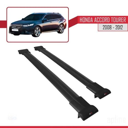 Barres De Toit - Honda - Modèle Fly - Aluminium Noir - Charge Utile 300 Kg - 2 Barres