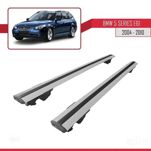 Porte-Bagages De Toit - Bmw - Hook - Aluminium - Gris - Charge Utile 300 Kg