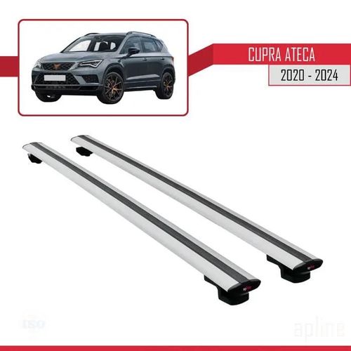 Barres De Toit - Cupra - Modèle Basic - Aluminium - Gris - Universel 2020-2024