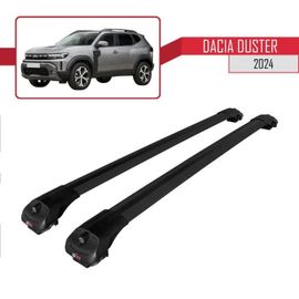 Barres De Toit - Ace-1 - Dacia Duster 3 (P1310) 2024 - Aluminium - Noir - Charge Utile 300 Kg