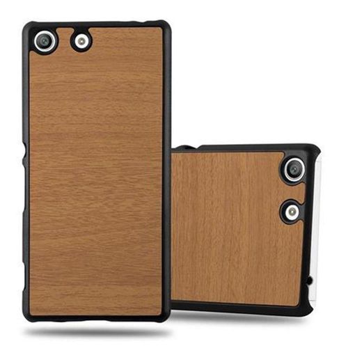 Coque Pour Sony Xperia M5 Hard Case Étui Rigide Protection Bois Cover