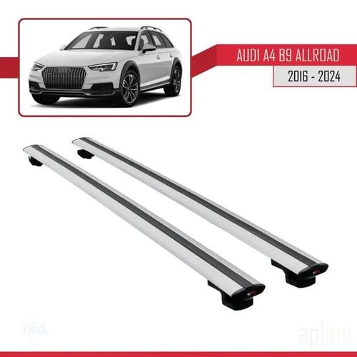Barres De Toit - Audi - A4 (B9) Allroad - Basic Modèle - Gris - Aluminium - Charge 300kg