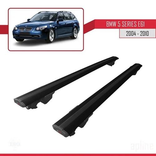 Porte-Bagages De Toit - Bmw - Hook - Aluminium - Noir - Charge Utile 300 Kg