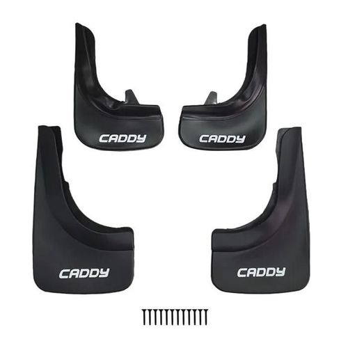 Pour Volkswagen Caddy 2003-2024 Bavettes Garde-Boue Pour L'avant Et L'arrière 4 Pièces
