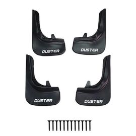 Bavettes Garde-Boue - Dacia - Duster 2018-2023 - 4 Pièces - Caoutchouc Haute Qualité - Résistant Aux Fissures