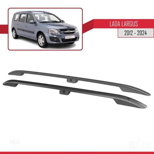 Rails De Toit Barres Set Cross Barres Rail Pour Lada Largus 2012-2024 / Noir