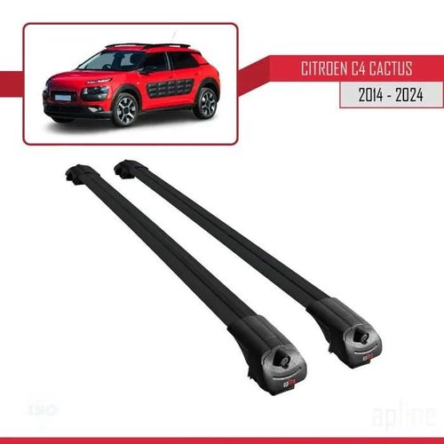Pour Citroen C4 Cactus 2014-2023barres De Toit Ace-1 Railing Porte-Bagages De Voiture Noir