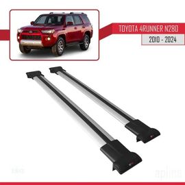 Pour Toyota 4runner (N280) 2010-2023 Barres De Toit Railing Porte-Bagages De Voiture Fly Modèle Gris 278