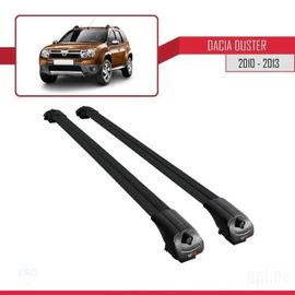 Pour Dacia Duster 2010-2013 Barres De Toit Ace-1 Railing Porte-Bagages De Voiture Noir