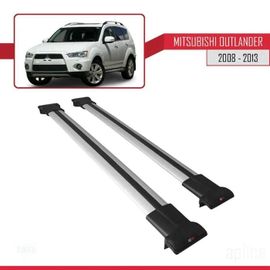Barres De Toit - Mitsubishi - Fly - Gris - Aluminium - Charge Utile 300 Kg