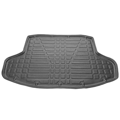 Tapis De Coffre Flexible - Pour Honda Civic 2021-2022-Noir