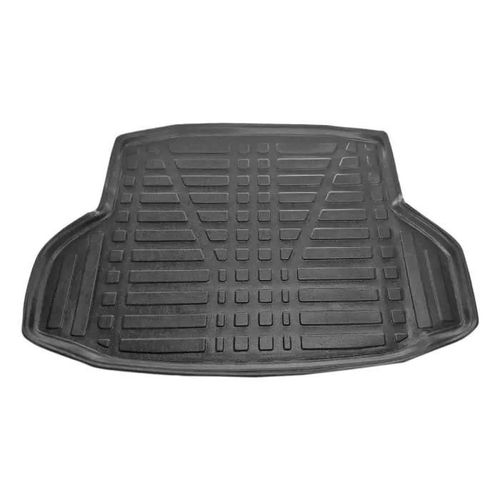 Tapis De Coffre Flexible - Pour Honda Civic Berline 2016-2021-Noir