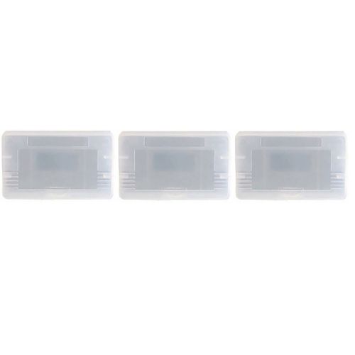 Lot 3 Boitiers De Protection Cartouche Game Boy Advance Gba