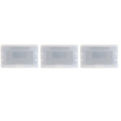 Lot 3 Boitiers De Protection Rangement Boite Etui Game Boy Advance Gba