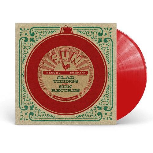 Various Artists - Glad Tidings From Sun Records (Various Artists) [Vinyl Lp] Colored Vinyl, Red