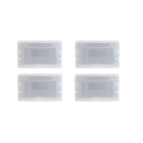 Lot 4 Boîtiers De Protection Rangement Etui Plastique Nintendo Game Boy Advance Gba
