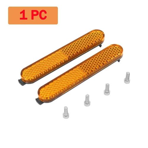 Couverture De Roue De Scooter Électrique, Coque De Protection, Décoration Nocturne Pour Xiaomi Pro2 1s M365 Ata 3, Pièces De Rechange, Sangle De Coulée Latérale-Uk Plug-Yellow