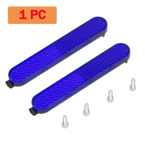 Couverture De Roue De Scooter Électrique, Coque De Protection, Décoration Nocturne Pour Xiaomi Pro2 1s M365 Ata 3, Pièces De Rechange, Sangle De Coulée Latérale-Uk Plug-Blue