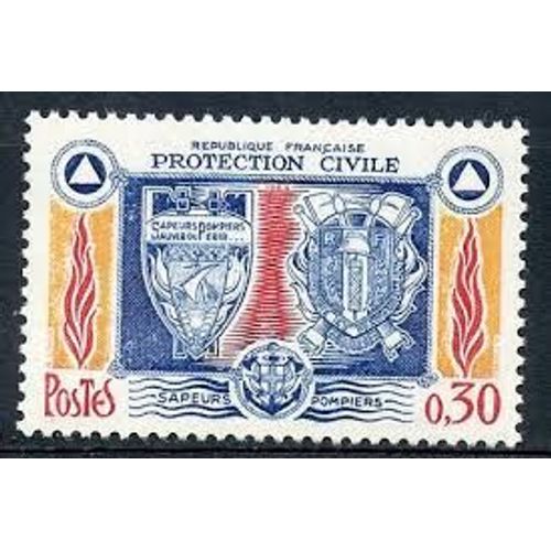 Protection Civile : Sapeurs Pompiers Année 1964 N° 1404 Yvert Et Tellier Luxe