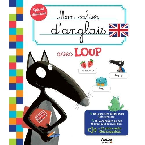 Mon Cahier D'anglais Avec Loup