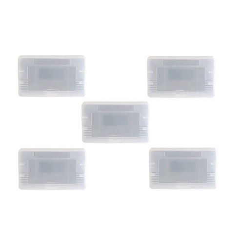 Lot 5 Boitiers Plastique Jeux Game Boy Advance /Gba/ Protection