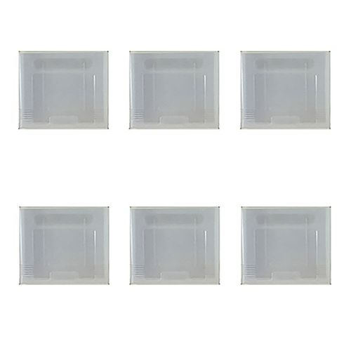 Lot 6 Boitiers Plastique Étui, Boite, Rangement Pour Game Boy/Gb Color