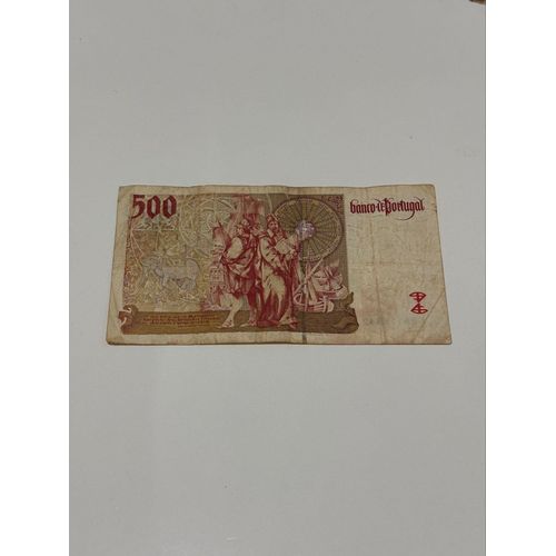 Billet Portugais 500 Escudos 