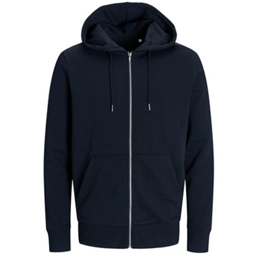 Sweat Zippé À Capuche - Jack&jones - Unisexe - Jj3907 - Bleu Marine Blazer