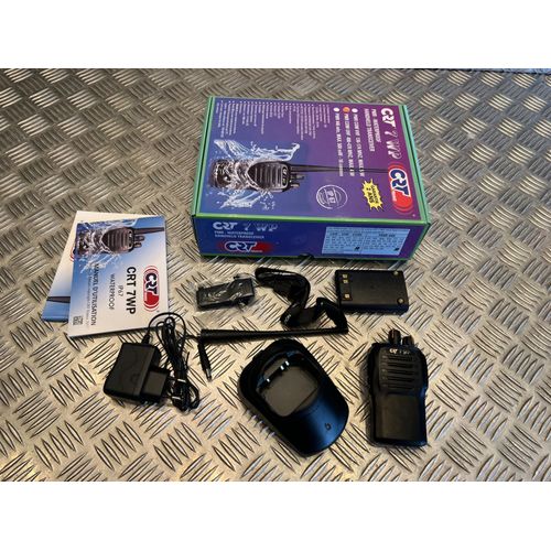 Crt 7wp Pmr Vhf Com Talky Walky Professionel Ip 67 Longue Portée